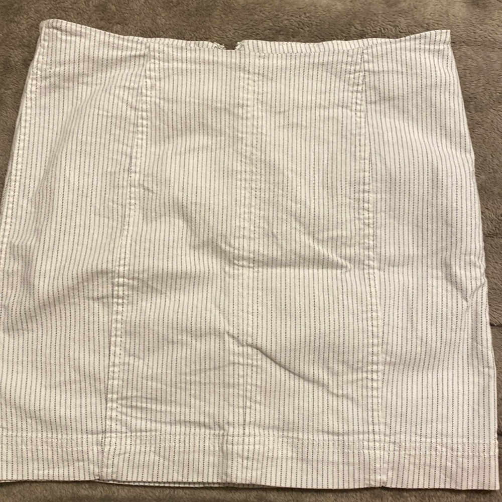 Free people striped skirt size 8 worn once